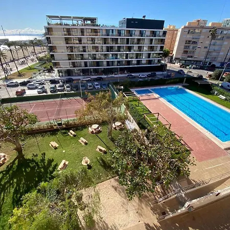 Apartment Beachfront With Sea Views & Pool - El *